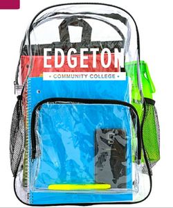 Saratoga Clear TPU Backpack