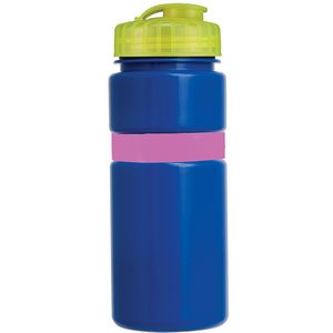 Blue/Pink Band/Translucent Yellow Lid Blank