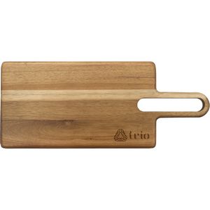 Wood Brown Logo Top View