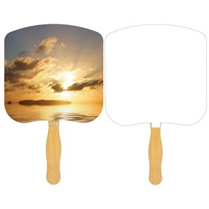 Religious Hand Fan/ Sunrise