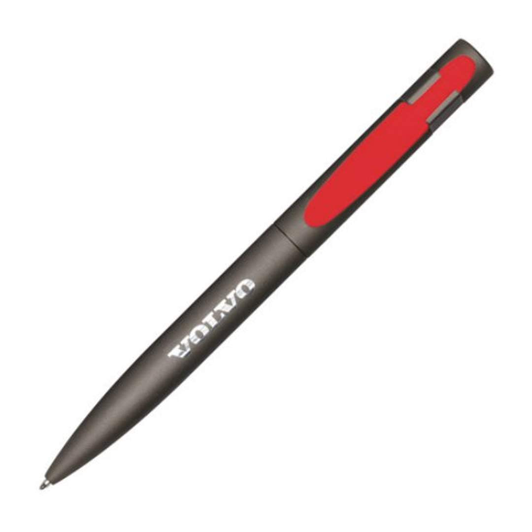 Gun Metal/Red PMS 200C RED