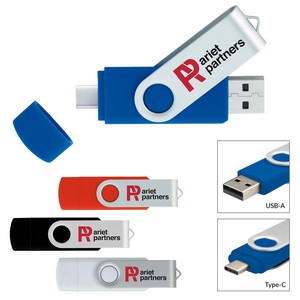 Universal Source® 16 GB On The Go USB 2.0 Flash Drive - Type C
