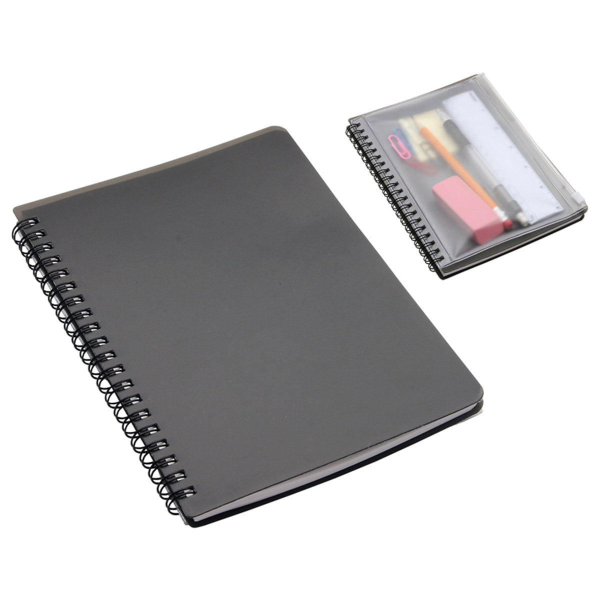 Hardcover Notebook with Pouch