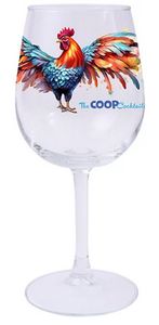 Full Colour Wine Glass 12.75