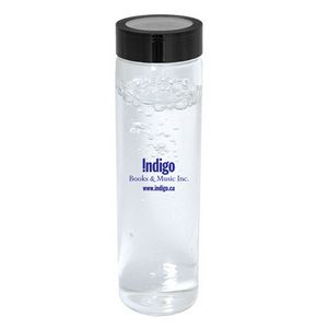 Clear Glass (bottle) Black (lid)