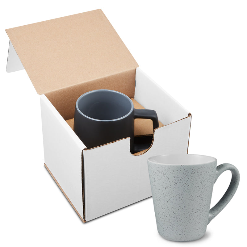 16 Oz. Fleck & Timbre Ceramic Mug in Individual Mailer
