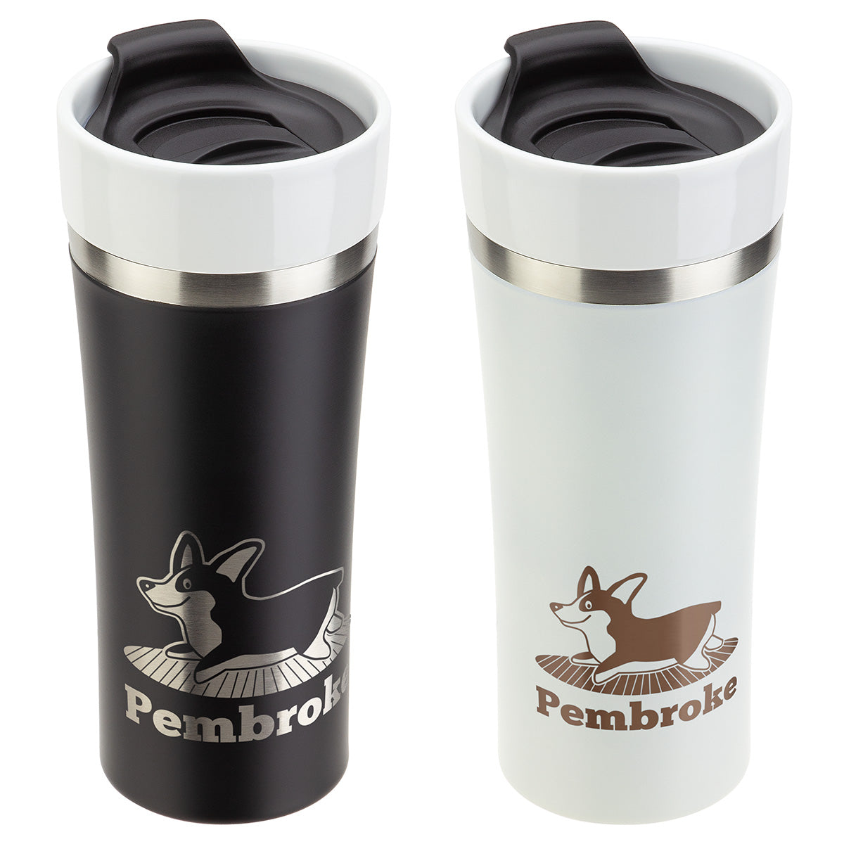 Pembroke 13 oz Ceramic + Stainless Steel Tumbler