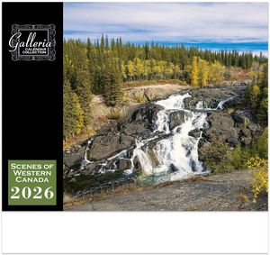 Galleria Wall Calendar 2026 Scenes of Western Canada