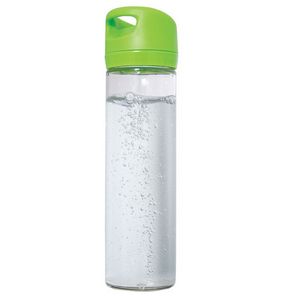 Clear Glass (bottle) Lime Green (lid)