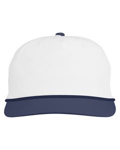 White/ Navy Blank