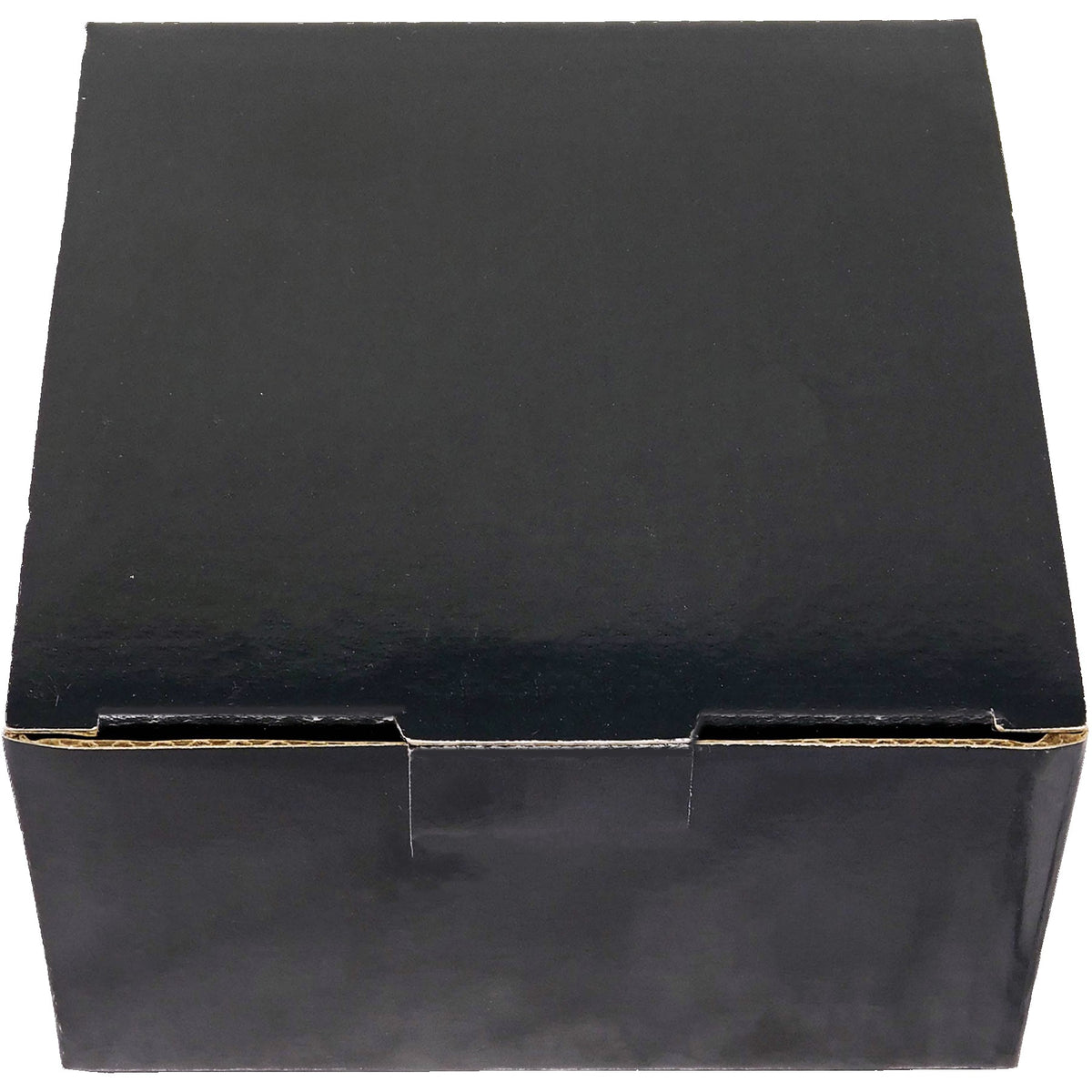 4 Pc. Acacia Wood Square Coaster Set with Black Metal Stand