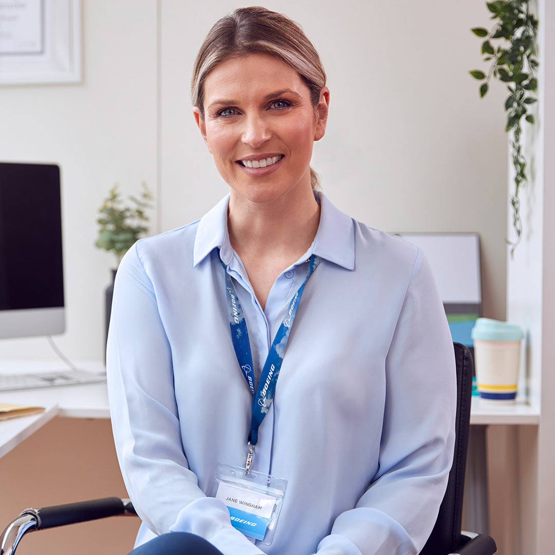 3/4" Digitally Sublimated Lanyard w/ Sew on Breakaway