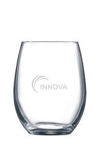 Veranda 5.5oz clear glass mini stemless wine taster
