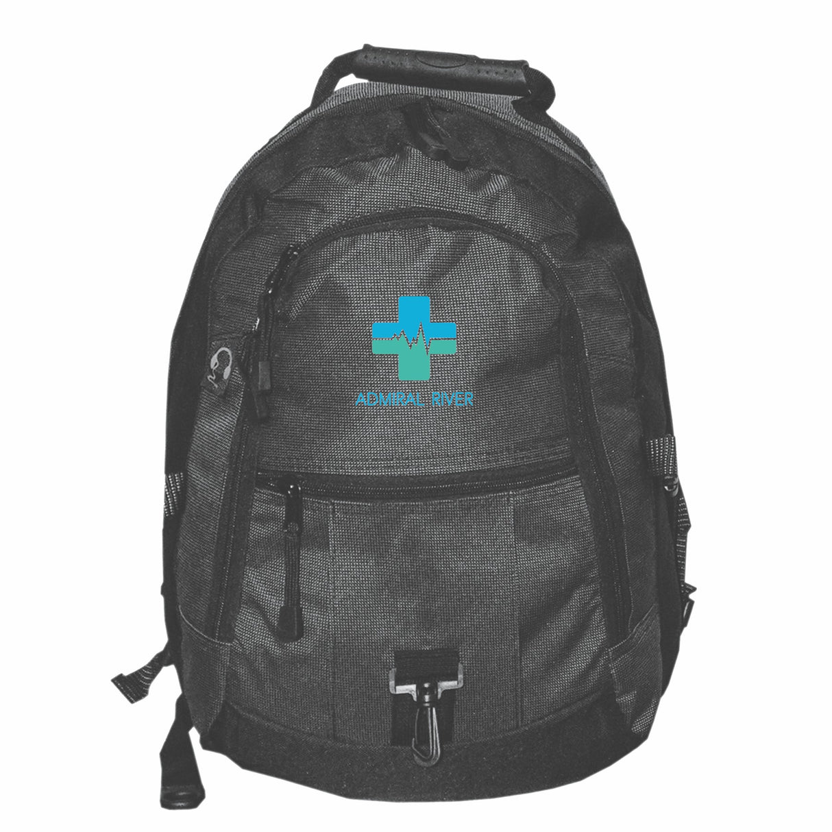 Two-Tone Polyester Backpack