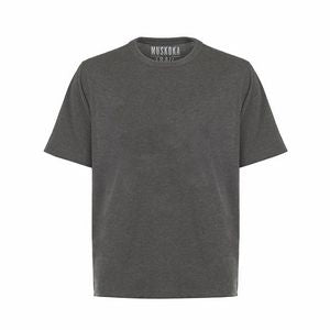 Melange Charcoal Gray Blank