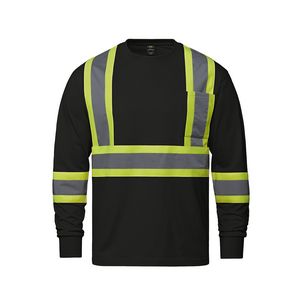 Cotton Hivis Long Sleeve Tshirt