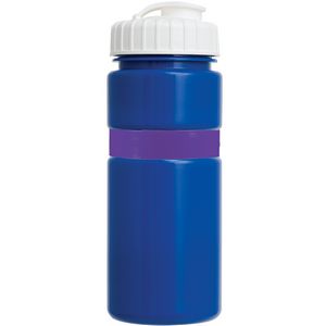 Blue/Purple Band/White Lid Blank