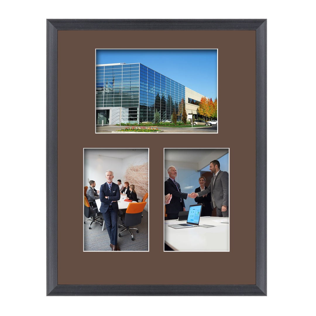 Chestnut / 5" x 7" (1) , 4" x 6" (2) / 11.75 x 14.375 (Blank)