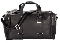 000897 Bugatti Colombian Leather Luggage Duffel Bag