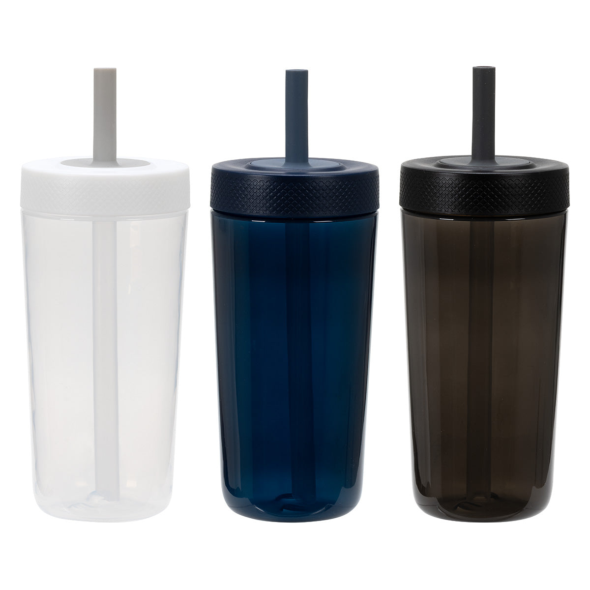 Havana 22 oz Recycled Polypropylene Tumbler with Silicone Straw