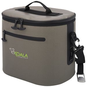 Olive Green/Black Logo Angled Front View