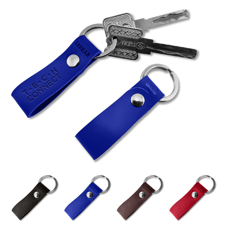 Leeman™ Foundry Leather Key Fob