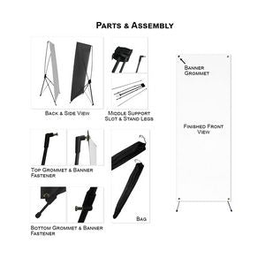 Replacement Graphics, 23x64, for Economical X-Banner, DP651, Anti-Reflective, NO SETUP CHARGE