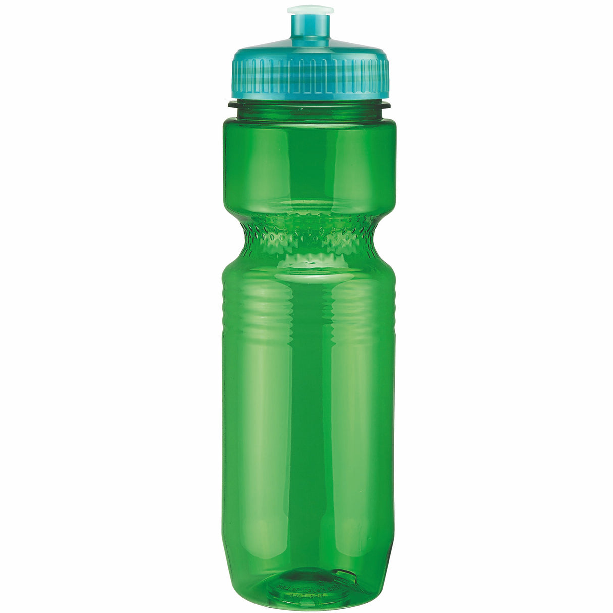 Green/Translucent Aqua Blue Lid