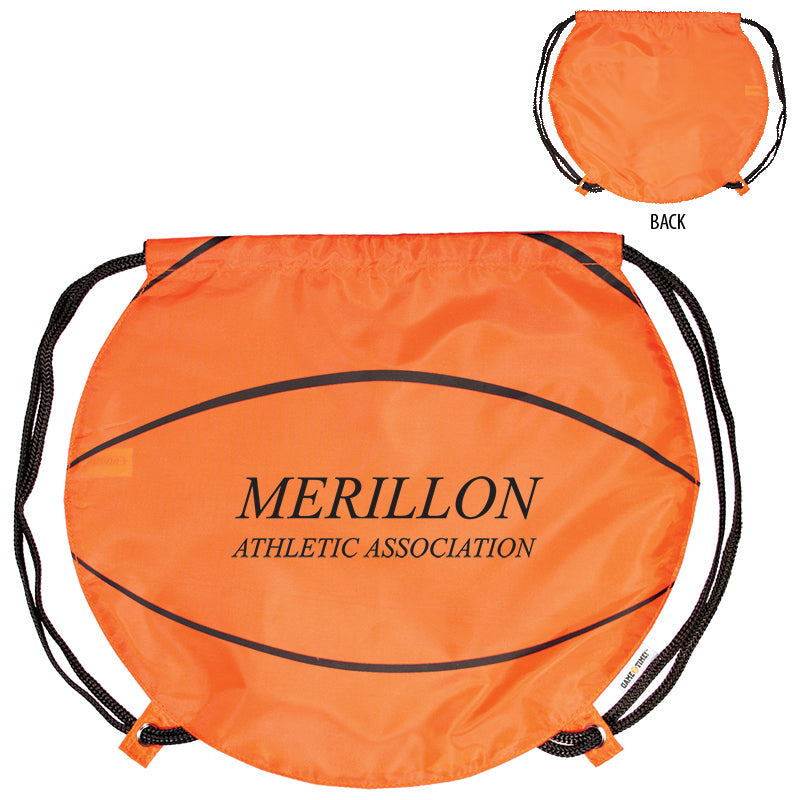 GameTime!® Basketball Drawstring Backpack