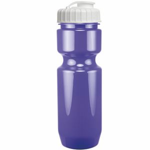 Purple/White Lid Blank