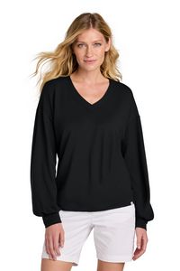 TravisMathew Womens Long Weekend V-Neck