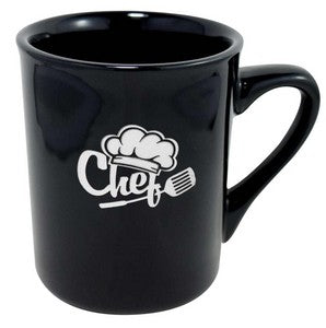 Ohio 10oz black mug - Etched
