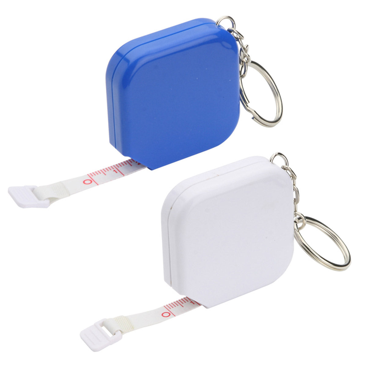 Square 5-Foot Tape Measure with Key Chain