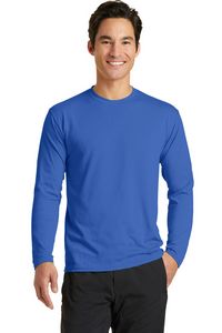 Port & Company® Men's Performance Blend Long Sleeve Tee