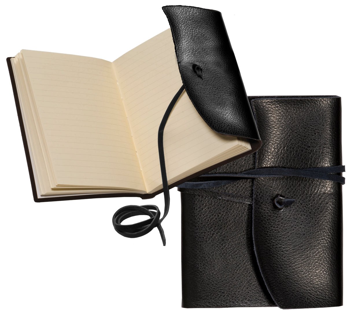 Americana Leather-Wrapped Journal
