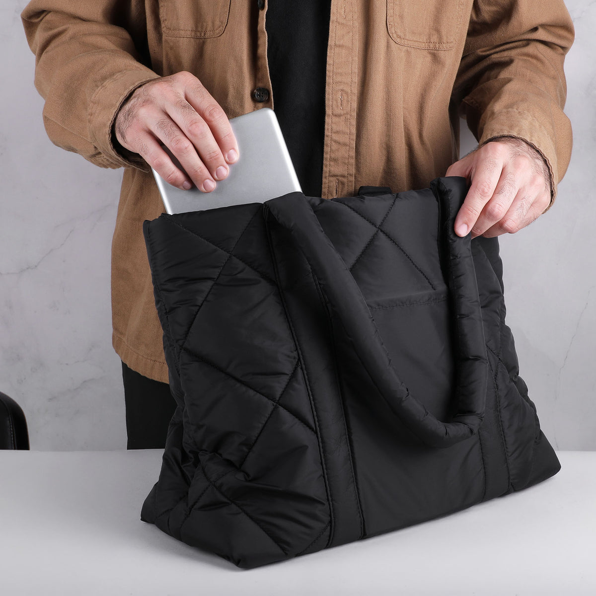 Midtown Puffer Tote
