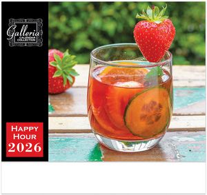 Galleria Wall Calendar 2026 Happy Hour