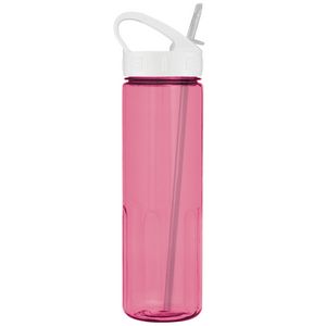 Pink/White Lid Blank