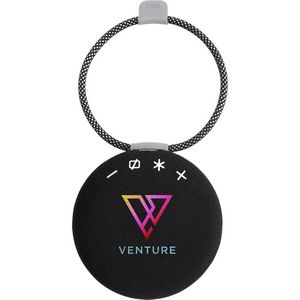 Black/Clear Logo Hanging View