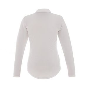 White Blank Back View