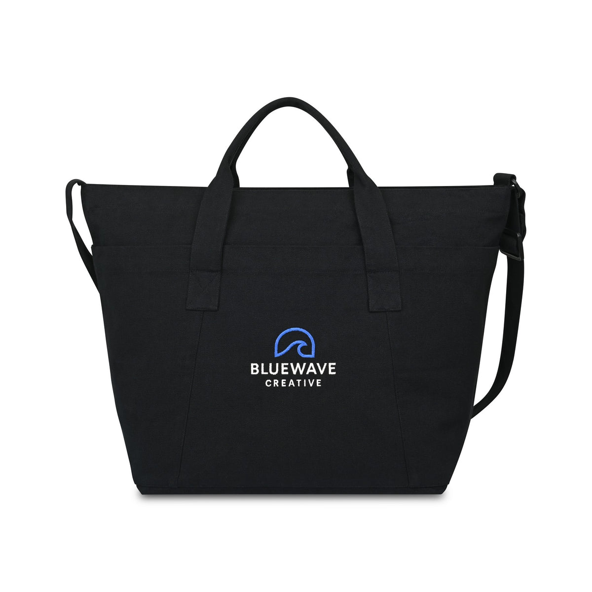 Recycled Cotton Weekender Tote - AWARE - Black