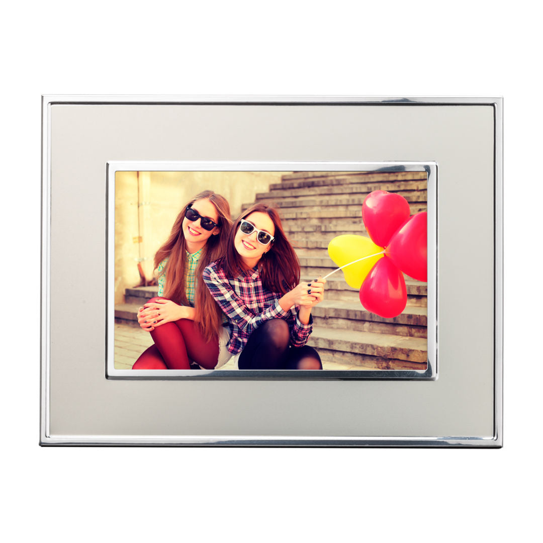 Grenada Frame - Champagne/Silver