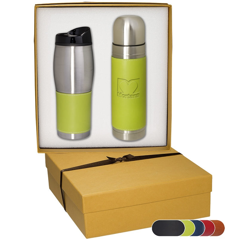 Tuscany™ Thermal Bottle & Tumbler Gift Set