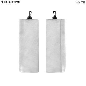 48Hr Quick Ship - Microfiber Suede Shammy Golf Towel, Finished size 6x15, Trifold, Sublimated