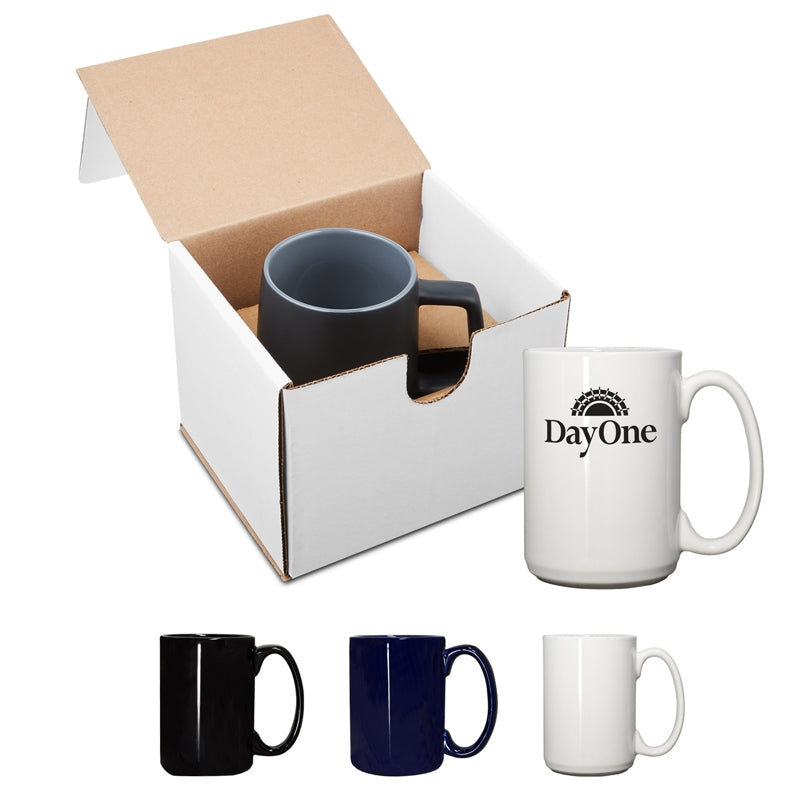 15 Oz. El Grande Ceramic Mug in Individual Mailer