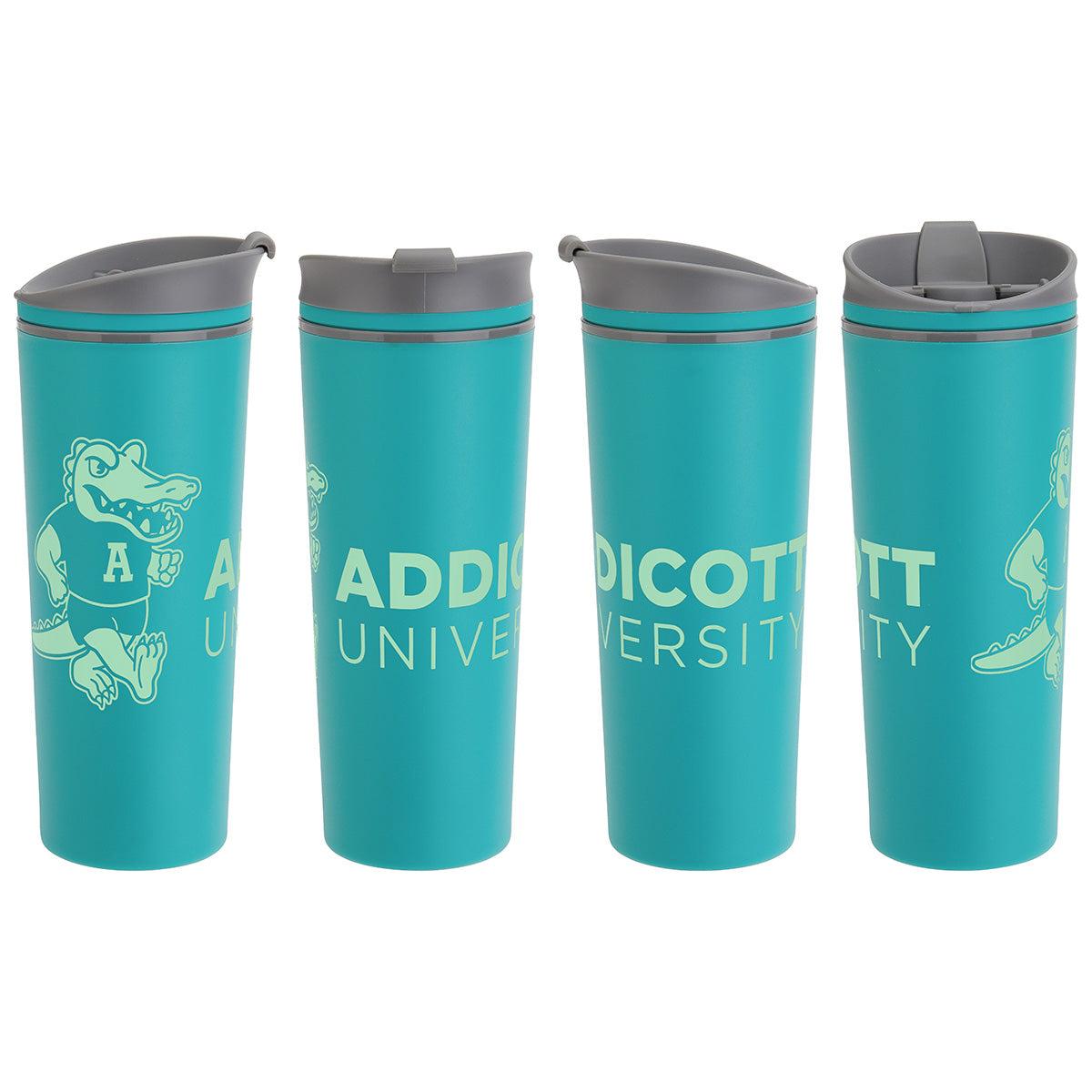 Commuter 17 oz Double-wall Polypropylene Tumbler with Flip Top Closure