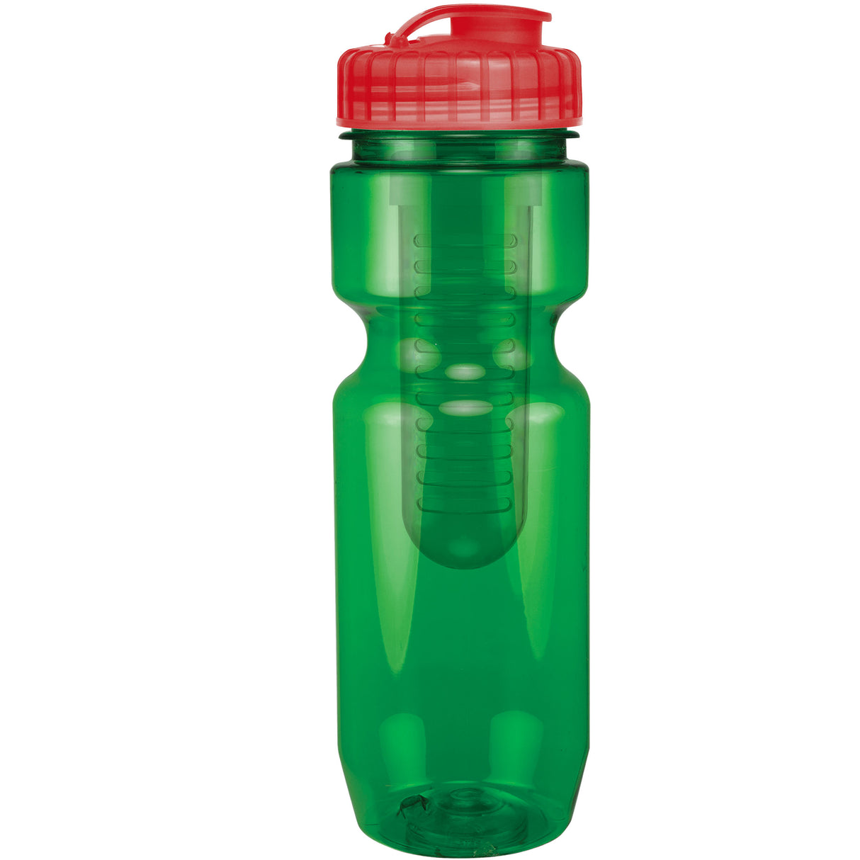 Green/Translucent Red Lid