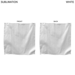 48Hr Quick Ship - Microfiber Dri-Lite Suede Shammy Cooling 2-Tone Towel, 15x15, Sublimated 2 sides