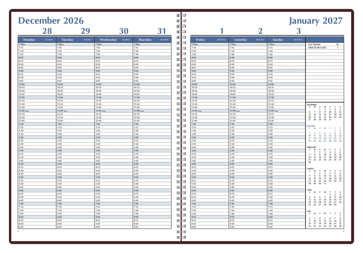 Triumph Calendars Weekly Time Manager open image