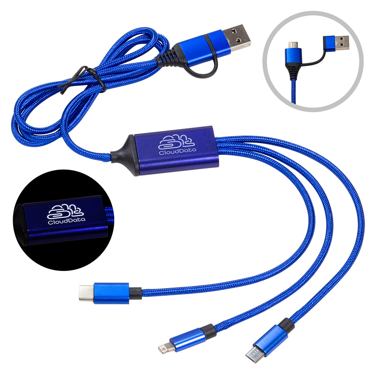 000643 Traverse 3-in-1 Charging Cable